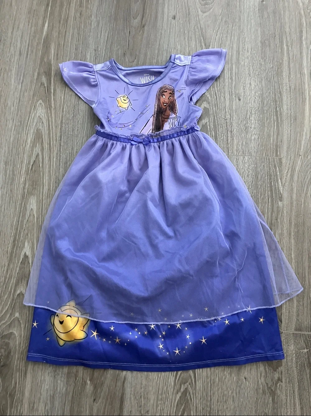 DISNEY Toddler Girls Wish Inspired Nightgown | 4T - Picture 8 of 10